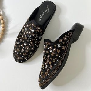 Free people cosmic loafer stars mules